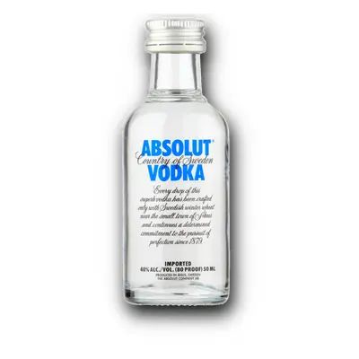 Mini Absolut 40% 0,05l (holá láhev)