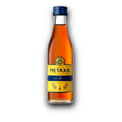 Mini Metaxa 5* 38% 0,05L (holá láhev)