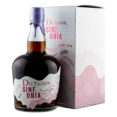 Dictador Sinfonía 2008 14YO Fino Sherry Cask 43% 0,7L (karton)