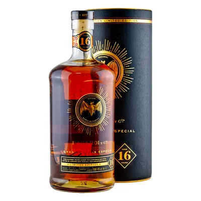 Bacardi 16YO 40% 1,0L (tuba)