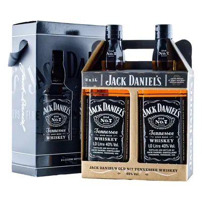 Jack Daniel´s Twin Pack 40% 2x1,0L (karton)