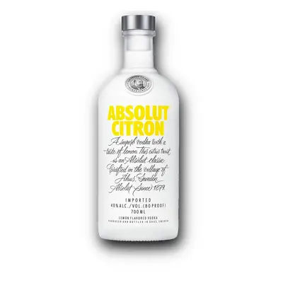 Absolut Citron 40% 0,7l (holá láhev)