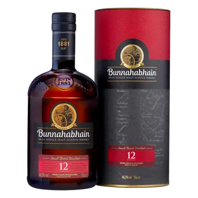 Bunnahabhain 12YO 46,3% 0,7l (tuba)