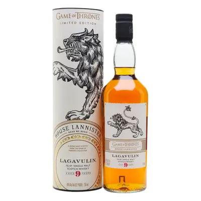 Lagavulin 9YO Game of Thrones House Lannister 46% 0,7l (tuba)