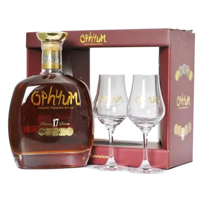 Ophyum 17 Solera 40% 0.7L (dárkové balení s 2 sklenicemi)