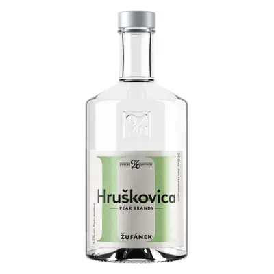 Žufánek Hruškovica 45% 0,5l (holá láhev)