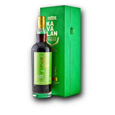 Kavalan Solist Port Cask 59,4% 0,7L (dárkové balení kazeta)