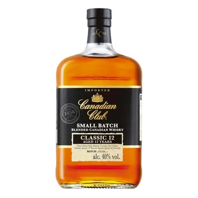 Canadian Club 12YO 40% 0,7L (holá láhev)