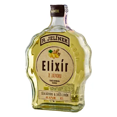 R. Jelínek Elixír ze Zázvoru 14,7% 0,7L (holá láhev)