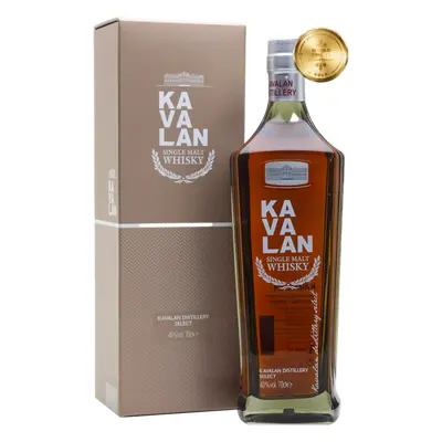 Kavalan Distiller´s Select 40% 0,7l (karton)