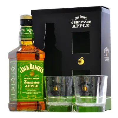 Jack Daniel´s APPLE 35% 0.7L (darčekové balenie 2 poháre)