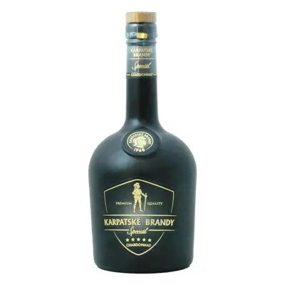 Karpatské Brandy Špeciál Chardonnay 42% 0,7L (holá láhev)