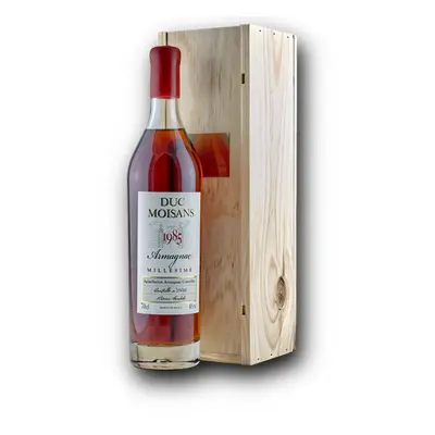 DUC Moisans Millesimé 1985 Armagnac 40% 0,7L (dárkové balení kazeta)