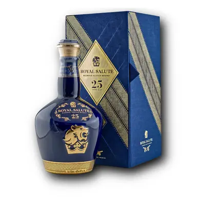 Royal Salute 25YO The Treasured Blend 40% 0,7L (dárkové balení kazeta)