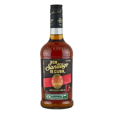 Santiago de Cuba 12YO Extra Añejo 40% 0,7L (holá láhev)