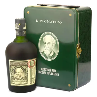 Diplomatico Reserva Exclusiva 40% 0,7l (dárkové balení plechový kufřík)