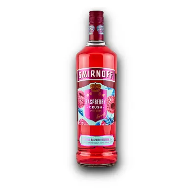 Smirnoff Raspberry Crush 35% 1,0L (holá láhev)