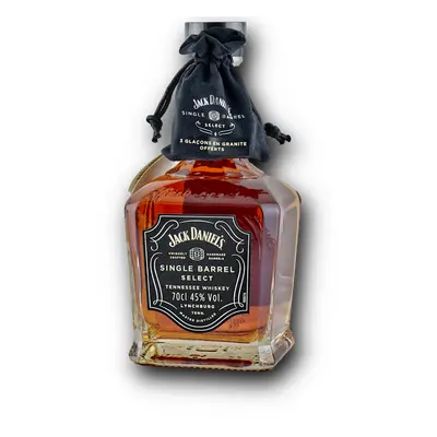 Jack Daniel's Single Barrel Select + Chladící Kameny 45% 0.7L (holá láhev)