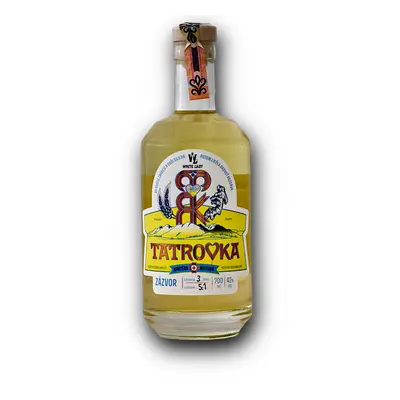 Tatrovka Zázvor 42% 0,7L (holá láhev)