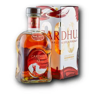 Cardhu 12YO Wine Cask Matured 200 Years Anniversary Limited Edition 40% 0,7L (karton)