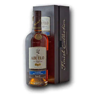 Abuelo 15YO Finish Collection Tawny Port Cask 40% 0,7L (dárkové balení kazeta)