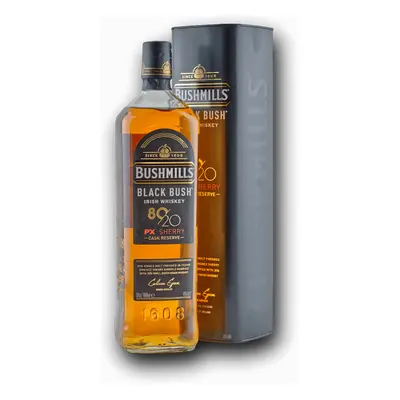 Bushmills Black Bush 80/20 PX Sherry Cask Reserve 40% 1,0L (tuba)