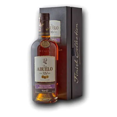 Abuelo 15YO Finish Collection Napoleon Cognac Cask 40% 0,7L (dárkové balení kazeta)