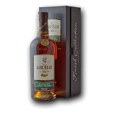 Abuelo 15YO Finish Collection Oloroso Sherry Cask 40% 0,7L (dárkové balení kazetaň