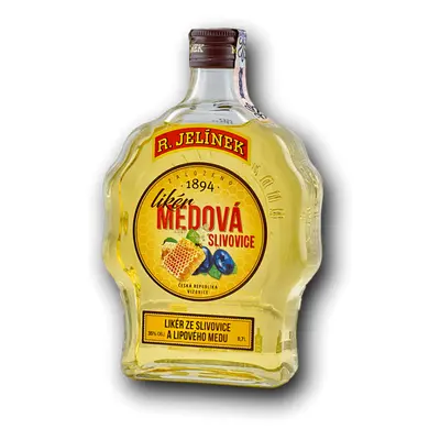 R. Jelínek Medová Slivovice 35% 0,7L (holá láhev)