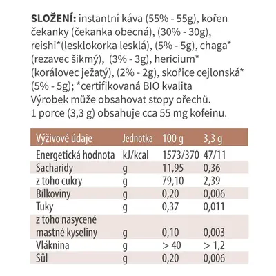 Blendea SUPERCOFFEE - Směs kávy s BIO medicinálními houbami (300 g)