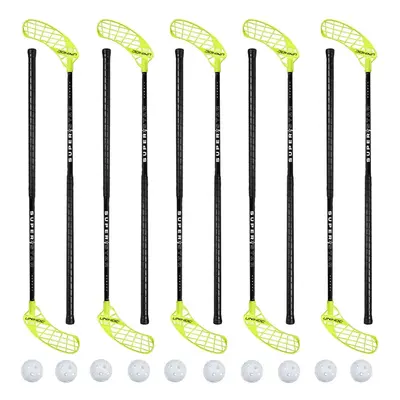 Set Unihoc Superstar (10 hokejek) 100 cm (= 111 cm) 5x levá / 5x pravá