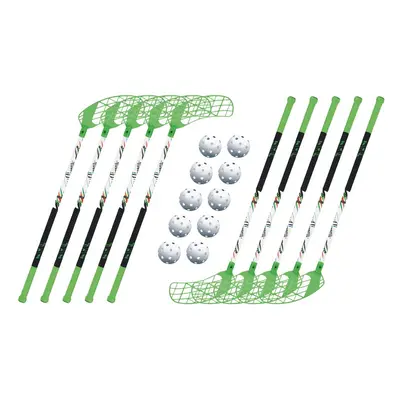 Set Accufli AirTek A80 Green (10 hokejek) 80 cm (= 91 cm) 4x levá / 6x pravá