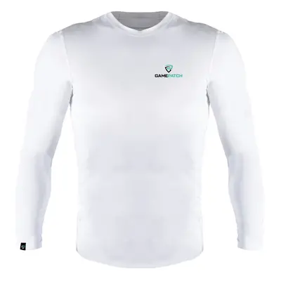 GAMEPATCH Long Sleeve Compression Shirt S bílá