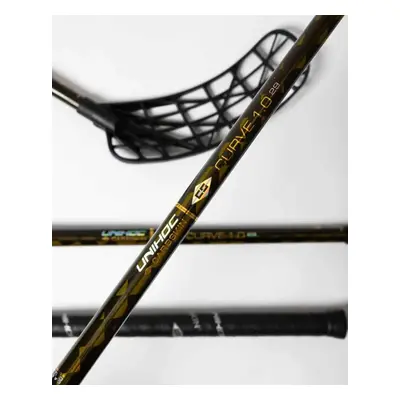 Unihoc Evolite Carbskin Curve 1.0° Titan 29 Gold Levá (levá ruka dole) 100 cm (= 111 cm)