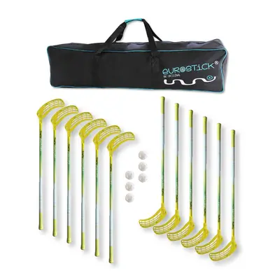 Eurostick TurnAround Junior IFF Set (12 hokejek) 10x levá / 2x pravá