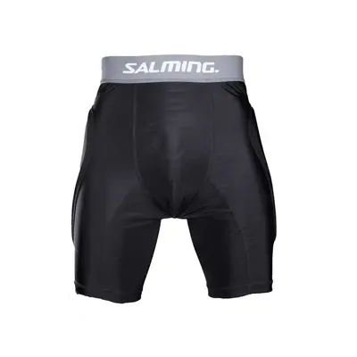 Salming E-Series Black/Grey Goalie Shorts XXL