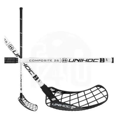 Unihoc Epic Composite 26 Black/White Levá (levá ruka dole) 96 cm (= 107 cm)