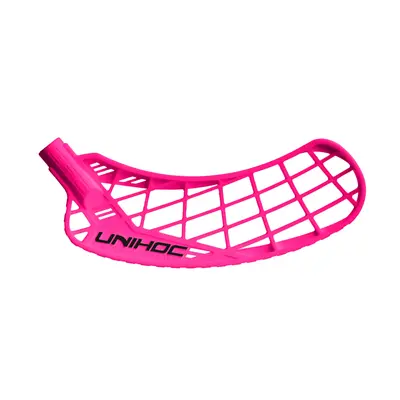 Čepel Unihoc Epic růžová měkká Pravá (pravá ruka dole)