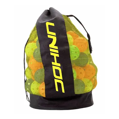 Unihoc Ballbag Black/Yellow vak na míčky