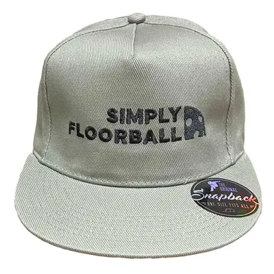 F4U Simply Floorball Cap šedá