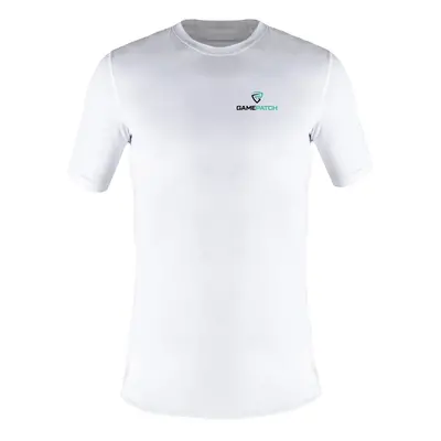 GAMEPATCH Short Sleeve Compression Shirt S bílá