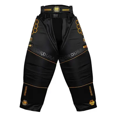 Zone PRO3 Superwide Black/Gold goalie pants XS