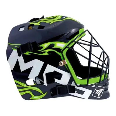 MPS PRO FLAME Black/Green černá mřížka