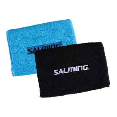 Salming Wristband Mid 2.0 2-pack Cyan/Black