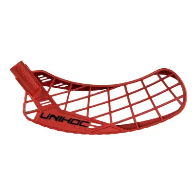 Čepel Unihoc Epic Radiant Red Levá (levá ruka dole) středně tvrdá (PP - odlehčená)