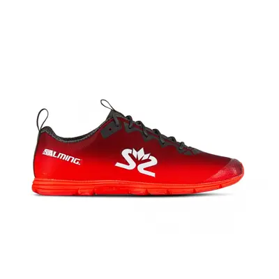 Salming Race 7 Shoe Women forged iron/poppy red