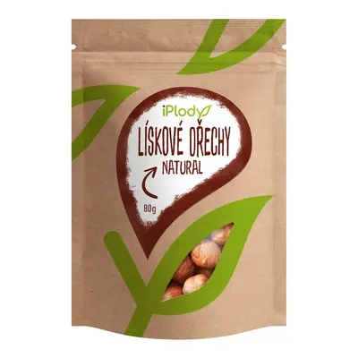 iPlody Lískové ořechy natural 80 g