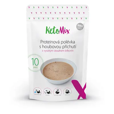 KetoMix Proteinová polévka s houbami - nová generace (10 porcí)