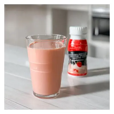 Proteinové smoothie s jahodami (8 porcí)