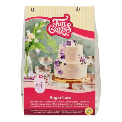 Cakesupplies Směs na jedlou krajku FunCakes Mix for Lace White g bez lepku Gluten Free